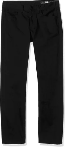 Vista 3 de AX ARMANI EXCHANGE Jeans de mezclilla rectos para hombre, negro, 31R, Negro