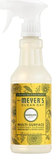 Vista 9 de Meyer's Clean Day, spray limpiador multisuperficie, solución de limpieza diaria para mesadas, pisos, paredes y mucho más, Bluebell, botella