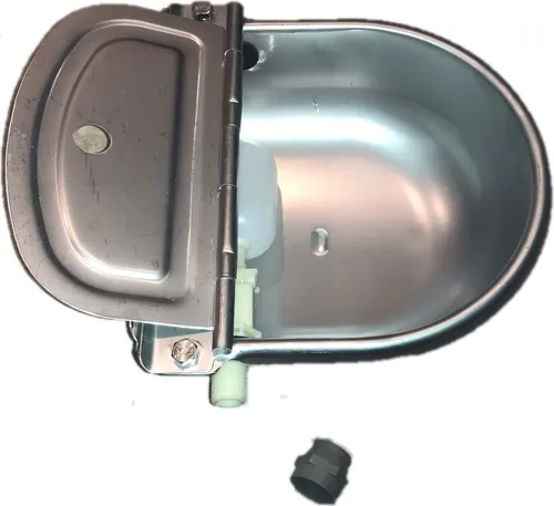 Vista 4 de Agua automática de perro de oveja de cabra de caballo de acero inoxidable de grado agrícola de Rabbitnipples.com