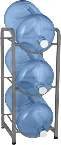 Vista 6 de BRIO Soportes de galón de una sola columna (gris) (2 niveles)