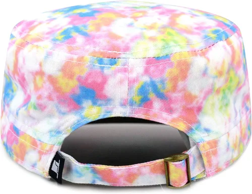 Vista 62 de The Hat Depot Cadet Military Army - Gorra de béisbol de algodón lavado con teñido anudado y algodón lavado básico y desgastado, gorra de algodón