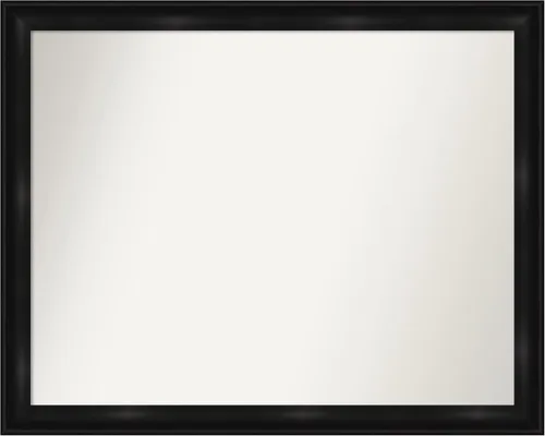 Vista 213 de Amanti Art Espejo personalizado, gran espejo de baño estrecho, espejo de pared o espejo de tocador de baño sobre el fregadero (24 x 24 pulgadas)