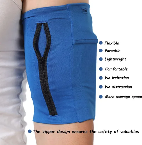 Vista 4 de Brazalete de ejercicio para teléfono celular para iPhone 11 Pro/XR/XS/X/8/7/6 Plus iPod Android Galaxy S8 S9 S10 S20 Note 10/9/8, Pixel 2/3XL