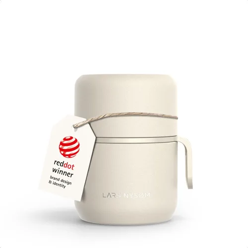 Vista 21 de LARS NYSØM Tarro de alimentos con aislamiento al vacío de acero inoxidable - Olla de almuerzo y frasco de almuerzo a prueba de fugas para alimentos