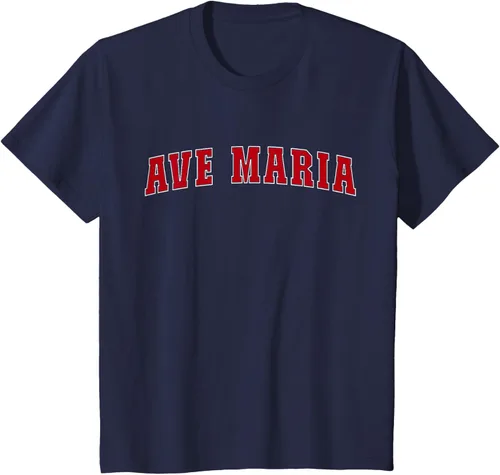 Vista 73 de Ave Maria FL Florida - Camiseta, Negro