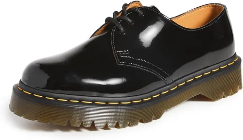 Vista 24 de Dr. Martens, Botas industriales ligeras para mujer Maple Zip con puntera de acero Marrón oscuro