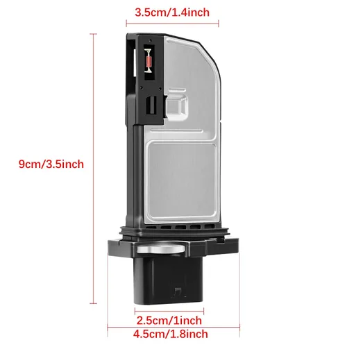 Vista 100 de Medidor de sensor de flujo de aire masivo MAF compatible con Ford con E-150 4.6L, 5.4L 2004-2014, para Ford E-150 Club Wagon 5.4L Reemplazo