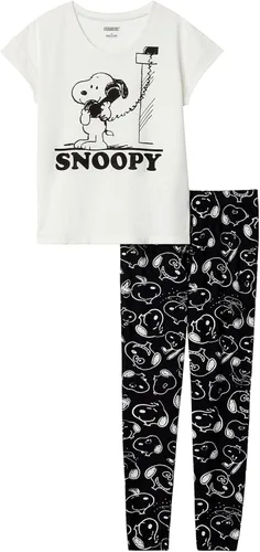 Vista 5 de Peanuts Conjunto de pijama de manga corta para mujer