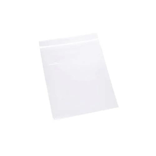 Vista 5 de LK Packaging Bolsa con cremallera de una sola vía de 3" x 4" de 2 mil con agujero para colgar, paquete de 1000