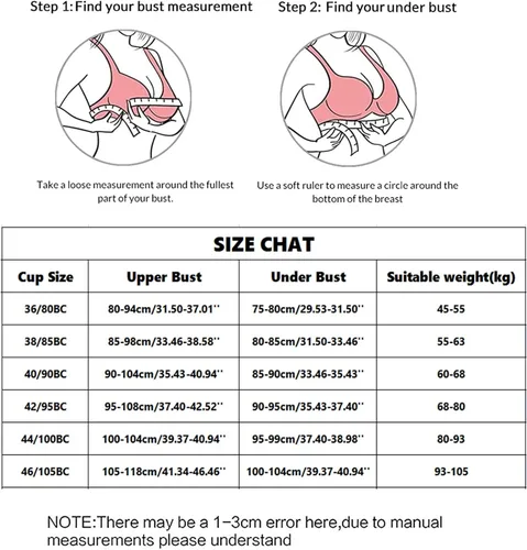 Vista 3 de Workout Tank Tops for Women Print Comfort Front Close Wirefree Bra Women's Front Button Comfort Bra Underwear