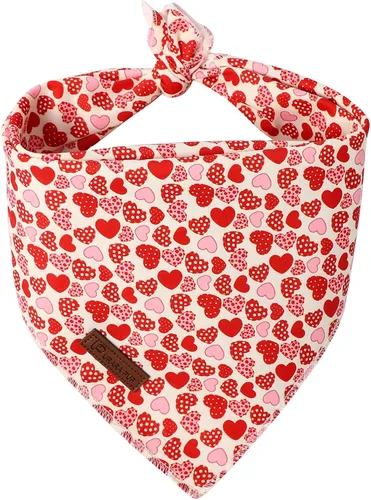 Vista 36 de Bandana de verano para mascotas - Bufanda triangular de rejilla de algodón cómoda para cachorros, pañuelo lavable para perros o gatos, niños