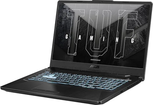 Vista 4 de ASUS TUF F17 - Laptop para juegos, pantalla IPS FHD de 17.3 pulgadas, 144Hz, procesador Intel Core i5-11400H, GeForce RTX 3050, 8 GB DDR4 RAM, 512