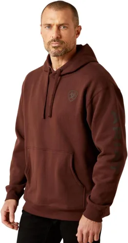 Vista 12 de ARIAT - Sudadera con capucha para hombre Negro