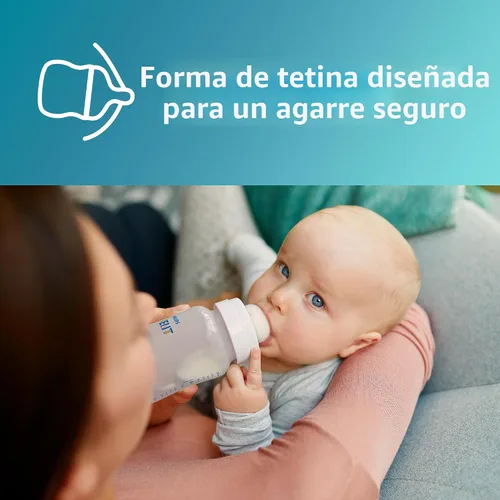 Vista 3 de Tetinas anti cólicos Philips Avent - Flujo 1, paquete de 4, SCY761/44