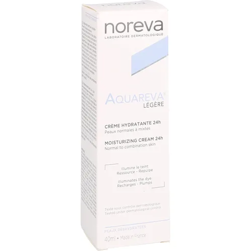 Vista 5 de NOREVA LED AQUAREVA Crema Hidratante 24h Textura Légère (1.4 fl oz)