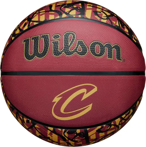 Vista 33 de Wilson NBA Team Balones de baloncesto con diseño de grafiti - Talla 7 - 29.5
