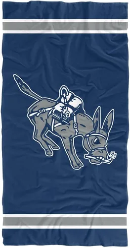 Vista 151 de LOGOVISION Manta Abilene Christian University, 30 x 60 pulgadas, logotipo primario CottonFront/PolyBackBeachTowel