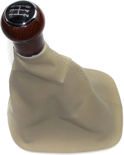 Vista 3 de eGang Auto Pomo de palanca de cambios de madera para Volkswagen Passat 1998-2004
