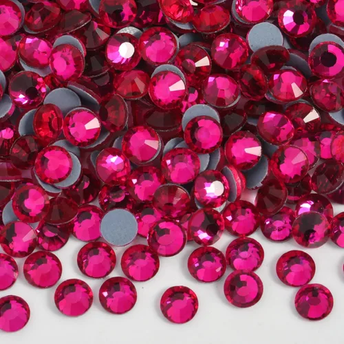 Vista 18 de 6000 diamantes de imitación termoadhesivos a granel, diamantes de imitación azules para ropa de manualidades, cristales termoadhesivos para Zafiro