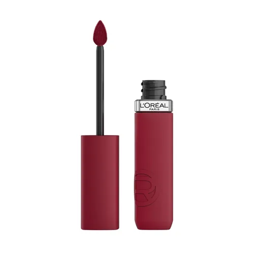 Vista 19 de L’Oréal Paris Infallible Matte Resistance - Labial líquido, hasta 16 horas de duración, tono First Kiss 600, 0.16 onzas líquidas 600 Primer beso