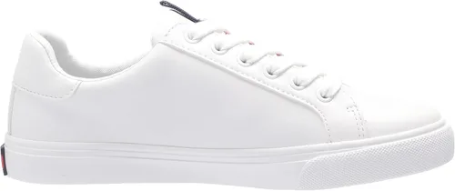 Vista 6 de Tommy Hilfiger Tenis Lamiss para mujer Azul marino blanco rojo