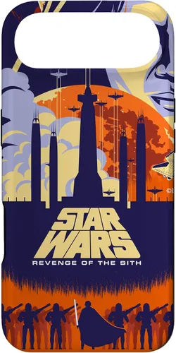 Vista 27 de Star Wars Funda con póster de película ilustrada La venganza de los Sith para iPhone 17