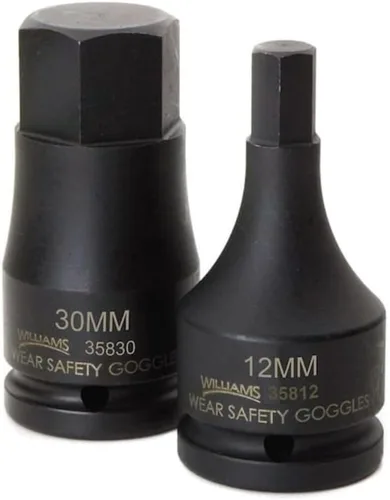 Vista 17 de Williams JHW38232 - Enchufe hexagonal de impacto de 3/4 pulgadas, 1 pulgada