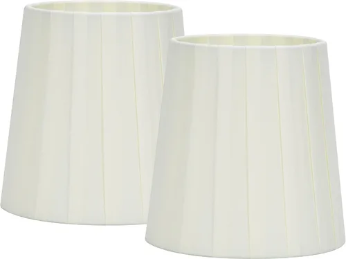 Vista 11 de MIRA - Cortinas pequeñas con clip para lámpara de pared, juego de 2, barril pequeño, 5.2 x 4 pulgadas x 5.2 pulgadas de alto, cinta de tela, hechas