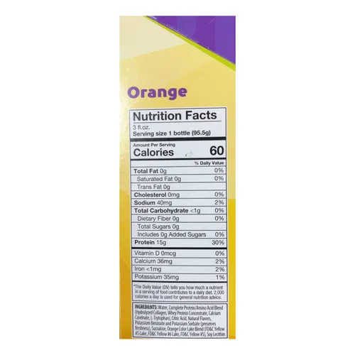 Vista 2 de HealthyWise - Bebidas de proteína de suero y colágeno, 0.51 onzas de proteína, sin grasa, sin azúcar, 3 onzas líquidas por porción