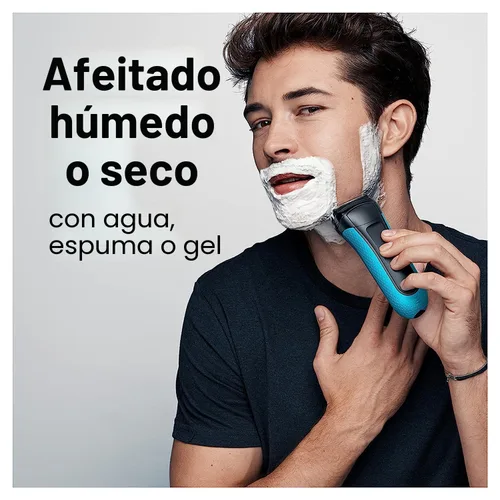 Vista 5 de Braun Electric Series 3 - Maquinilla de afeitar con recortadora de precisión, recargable, afeitadora de lámina húmeda y seca para hombres