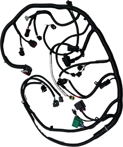 Vista 33 de PartsFlow Arnés de cableado universal extra largo de 12 circuitos Street Hot Rod Wire para Chevrolet Chevy Mopar para Ford Muscle Car, arnés