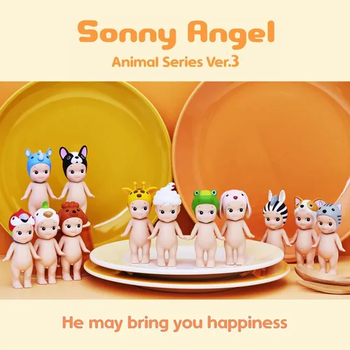 Vista 3 de Sonny Angel Versión Animal 3 - Figura Mini Original - 1 Caja Sorpresa Sellada