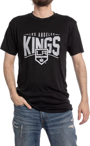 Vista 8 de Calhoun NHL - Camiseta de manga corta de poliéster que absorbe la humedad para hombre Boston Bruins