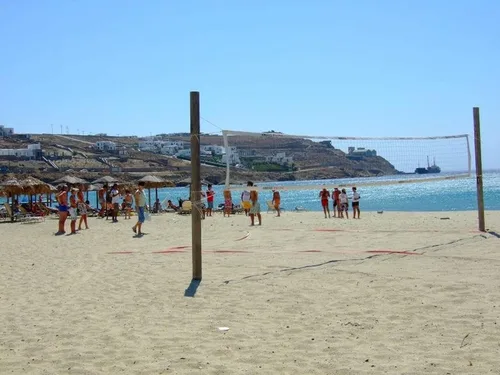 Vista 6 de Red de voleibol profesional para exteriores con cable de acero para aeronaves, red de voleibol resistente para patio trasero, redes de voleibol
