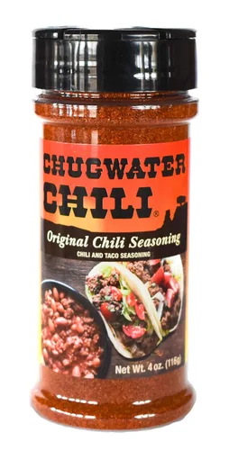 Vista 8 de Chugwater Chili Mezcla de condimentos gourmet de chile y condimento para tacos Tina de 3 onzas Receta de chile del Campeonato Estatal de Wyoming