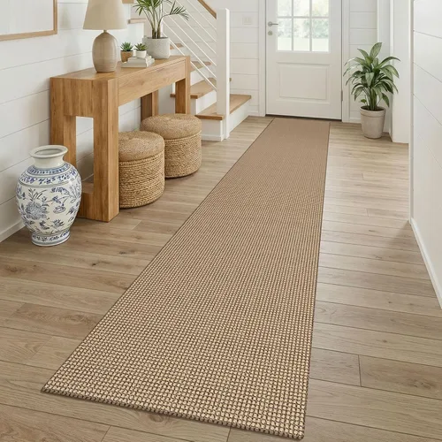 Vista 34 de KOZYFLY - Tapete para puerta de interior, lavable, pequeña, antideslizante, con respaldo de goma, felpudo de algodón para el hogar, color negro