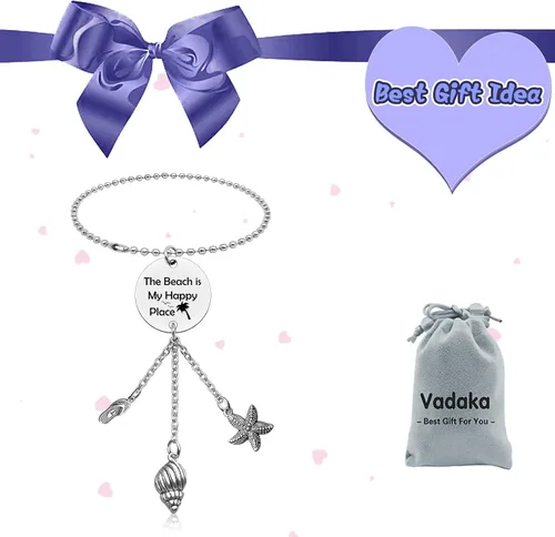 Vista 7 de Adorno colgante de automóvil para amantes de la playa, regalos temáticos para mujeres, niñas, adolescentes, divertido regalo de vacaciones de amigos
