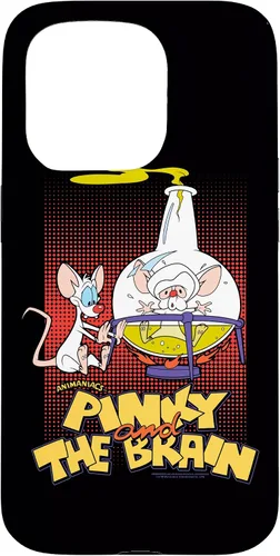Vista 14 de Pinky and the Brain Lab Flask Case for iPhone 17