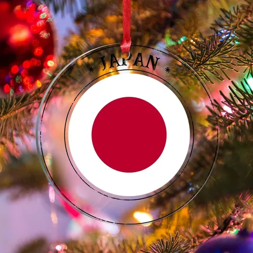 Vista 14 de Adorno de silueta de bandera de Islandia para decoración del árbol de Navidad, bandera nacional, recuerdo divertido de Navidad, decoración colgante