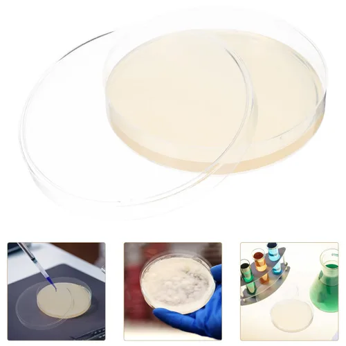 Vista 5 de ULTECHNOVO Platos de agar de dextrosa de patata, platos de agar de dextrosa prevertida PDA Petri - Excelente medio de crecimiento - Proyectos
