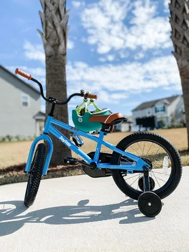 Vista 5 de JOYSTAR Bicicleta infantil para niños de 2 a 12 años, bicicletas para niños y niñas, 12 a 20 pulgadas, estilo BMX, con ruedas de entrenamiento