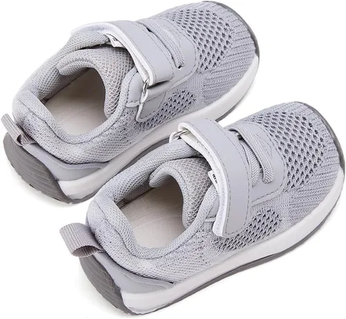 Vista 4 de BMCiTYBM Zapatos para caminar para bebés y niños pequeños, zapatillas para niñas y niños