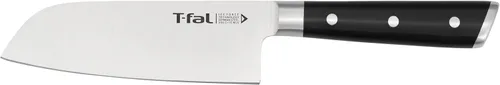 Vista 14 de T-fal Ice Force - Juego de cuchillos de cocina de acero inoxidable alemán y bloque de madera, 11 piezas, afilado de larga duración, alta precisión