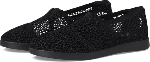 Vista 8 de TOMS Women's Alpargata Plus Slip On Espadrille, Textile Upper, Relaxed Fit, CloudBound Insole, Stretchy Easy On and Off