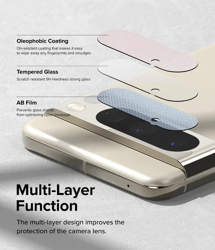 Vista 7 de Ringke Onyx - Funda compatible con Google Pixel 8 Pro [verde oscuro] + cristal de cámara compatible con Google Pixel 8 Pro