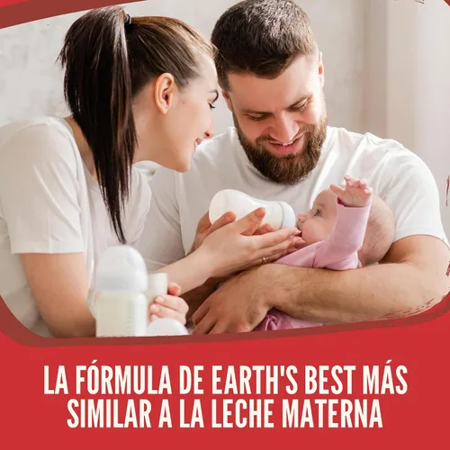 Vista 7 de Earth's Best Leche maternizada orgánica con hierro