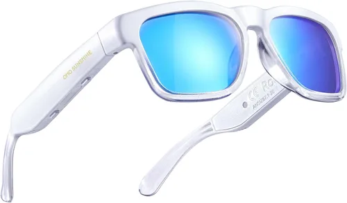 Vista 9 de OhO sunshine Gafas de sol de audio Bluetooth, gafas deportivas ligeras de oído abierto, tiempo de reproducción de 10 horas, resistente al agua