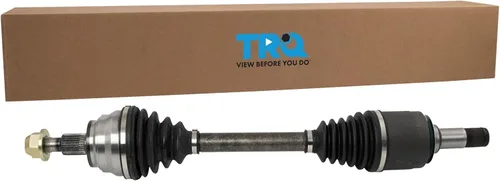 Vista 213 de TRQ Conjunto de eje CV delantero del lado del conductor o del pasajero Compatible con Subaru Crosstrek 2016-2017 2014-2015 XV Crosstrek Para