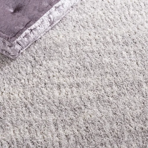 Vista 6 de SAFAVIEH Berber Shag Collection - Tapete para pasillo, 2 x 6 pies, color gris y marfil, diseño moderno, no desprende pelusa y de fácil cuidado, 1.2