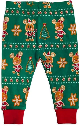 Vista 3 de Disney Mickey y Minnie Mouse Holiday PJ PALS para bebé